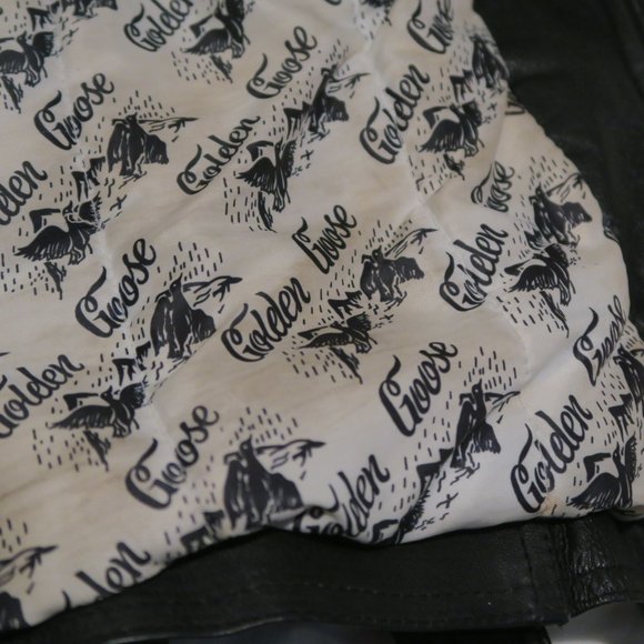 Golden Goose Daniel Young Poly Fill Leather Jacket - Picture 4 of 8